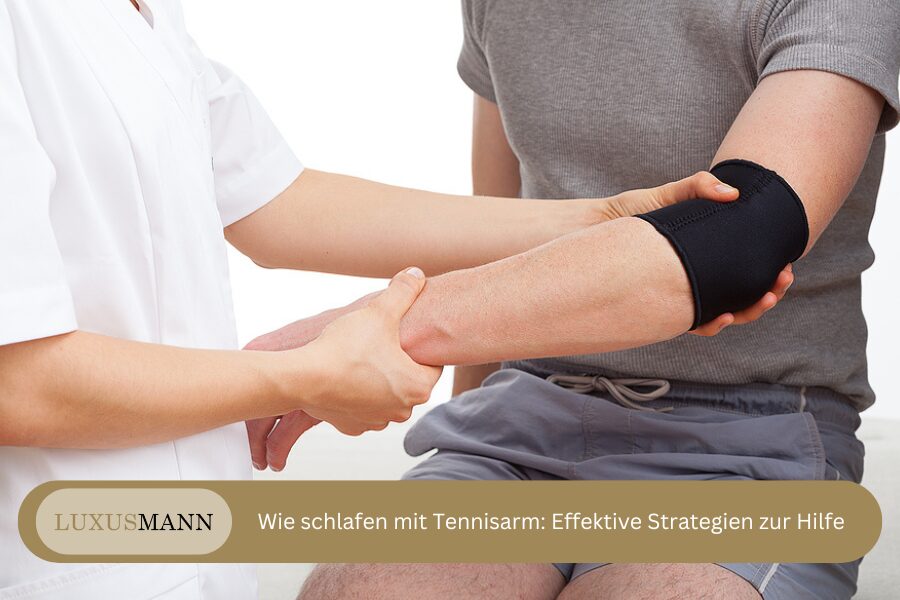 Wie schlafen mit Tennisarm: Effektive Strategien zur Hilfe