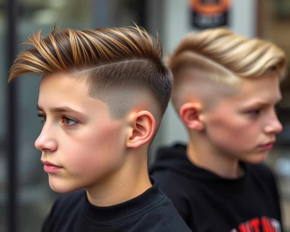 Moderne Undercut Variationen für Jungs