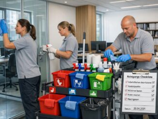 Unterhaltsreinigung im Büro